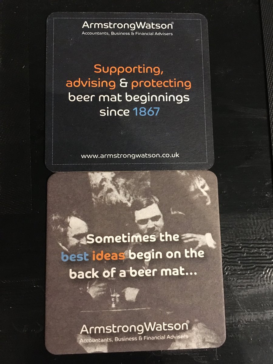We’re with you...... this time at the Harrogate beer festival #DoMore (roundtable and charity, not beer!) #ArmstrongWatson