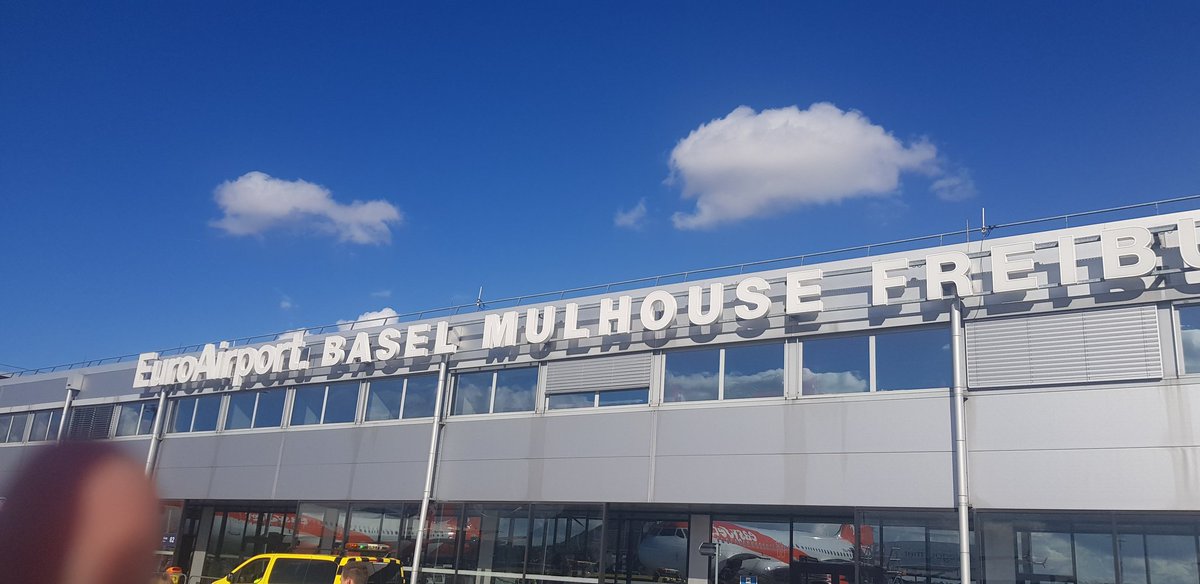 Berlin,  Basel, Bötzingen, Freiburg... auf dem Weg zu #scfbsc #hahohe #herthabsc Platz im Handgepäck für drei Punkte ist vorhanden