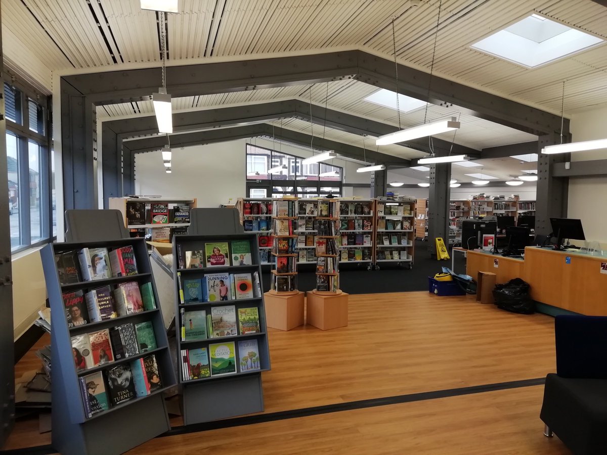 LancsLibraries's tweet image. We’re almost ready to open the doors to everyone at #CleveleysLibrary Come along on Tuesday 12th March and take a look, borrow a book or use a computer.