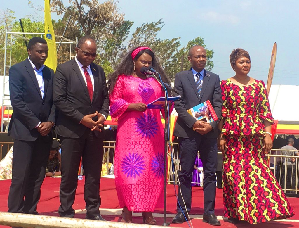 UNinUganda's tweet photo. .”On behalf of UN in Uganda, I would like to congratulate the President and the people of Uganda for achieving social protection in Uganda,” said @RMalango2015 UN Resident Coordinator. Uganda is one of the few countries in the region to achieve this. #IWDay2019 @UNWomenUG https://t.co/OLmscRlXD0