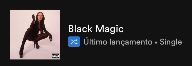 princessblinggg's tweet photo. amo um conceito
amo uma música
amo uma artista #BlackMagicOutNOW https://t.co/We2xLLyuKX