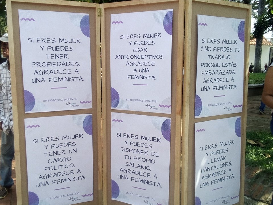 Las mujeres diversas de Santander de Quilichao paran para seguir exigiendo sus derechos  y en contra de las violencias machistas, del patriarcado, el militarismo y el extractivismo. <a href="/tatianaroaa/">tatiana roa avendaño 🌎☘️🌿☀️</a> <a href="/CEnsayos/">Corporación Ensayos</a> @riosvivoscol_