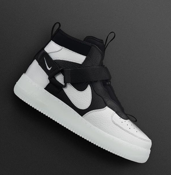 black and white air force 1 finish line