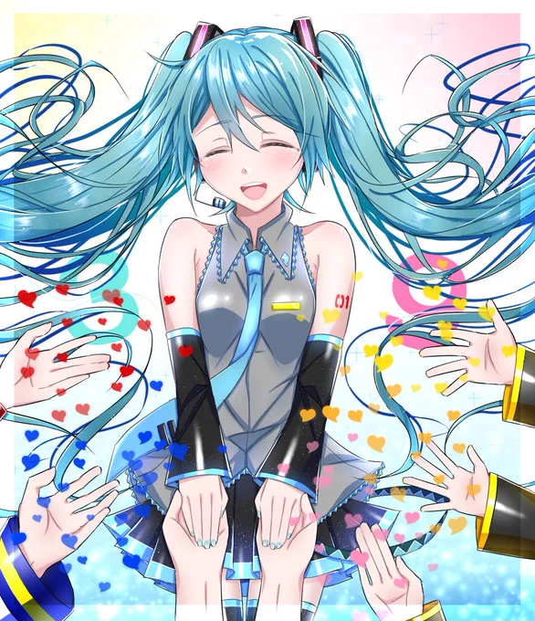 ありがとう、ミクさん!!!
#ミクの日 #ミクの日2019 