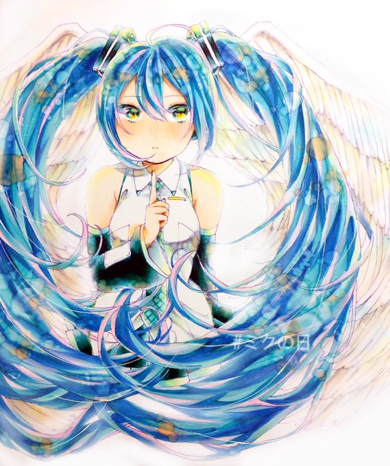 ミクさんありがとう
 #ミクの日2019 #ミクの日 