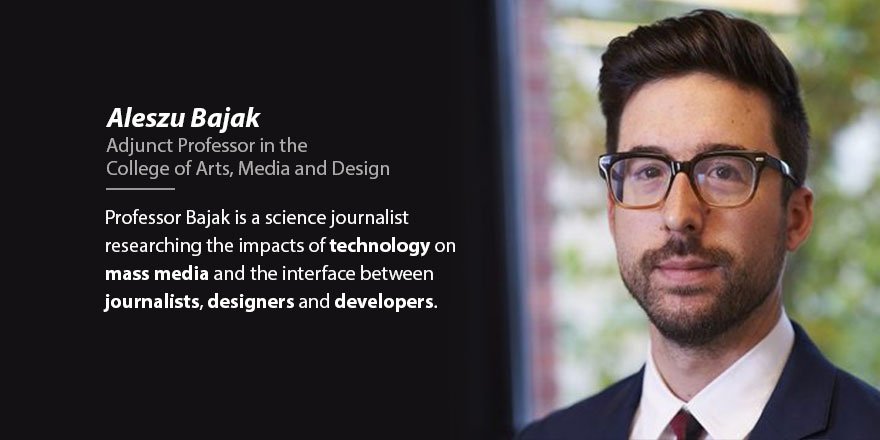 ResearchAtNU's tweet photo. #Datajournalism expert @aleszubajak explores the intersection of science and society. He recently examined Twitter sentiment during #Midterm2018 election cycle: https://t.co/FgzBScKZJT @NUjournalism @NU_CAMD #FollowFriday https://t.co/cYHrwVY13v
