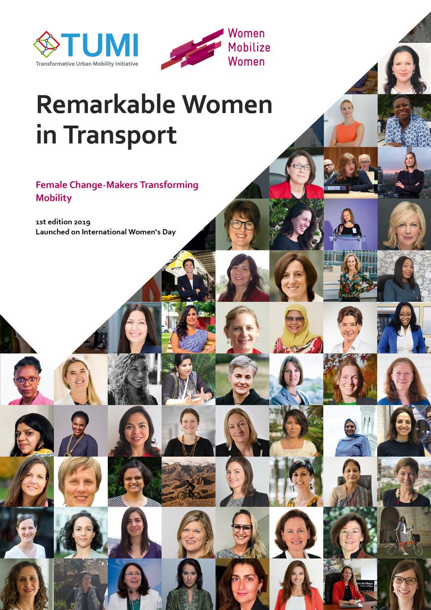 WRIRossCities's tweet image. Great to see 3 incredible @WRIRossCities staff in this global list. Congrats @cadriazola @annabrays &amp;amp; @SarikaPanda for getting selected as @TUMInitiative's Remarkable Women in Transport!! owl.li/xHgs30nYkQM #womenmobilizewomen #InternationalWomensDay #IWD2019