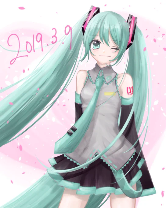 あなたの笑顔が大好きです!
ずっと笑っててね?

#ミクの日 