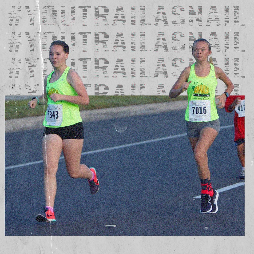 ASPRunning's tweet image. Snails always push each other further. #RunASP #YouTrailASnail