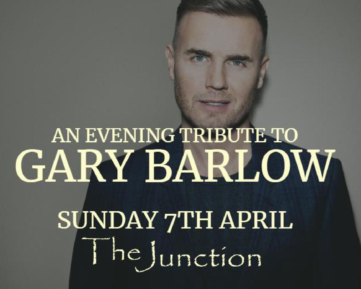 JunctionSutton's tweet photo. Sunday 7th April ✨ 
An Evening Tribute to Gary Barlow 🙏
The evening begins at 6pm - Dan is on stage at 8pm! 
Advanced Tickets £9 or £9.50 online (includes 50p booking fee) x https://t.co/vwYPgevCyc