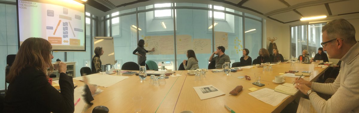_mattbaker's tweet photo. #ArtworksFellowship @KWheelArt at roundup event with @CreativeScots @ArtWksAlliance @DCAdundee @fruitmarket @TheStovies @PlatformGlasgow @northedinarts #CreativityMatters #ParticipatoryPractice https://t.co/WadfL7eifx