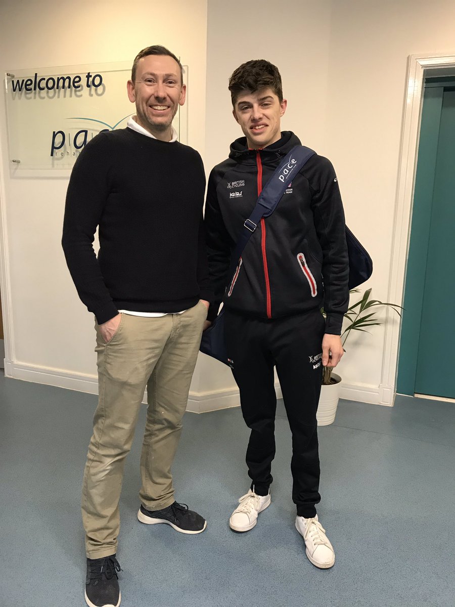 PaceRehab's tweet photo. Final checks for @FinGparacyclist ahead of the #paracycling world championship next week in Holland. Good luck Fin! π¬π§ π΄ββοΈπ¨ @ianwtalbot @BritishCycling #orthotics #paceorthotics #prepregAFO #biomechanics https://t.co/OFjRh4HSYR