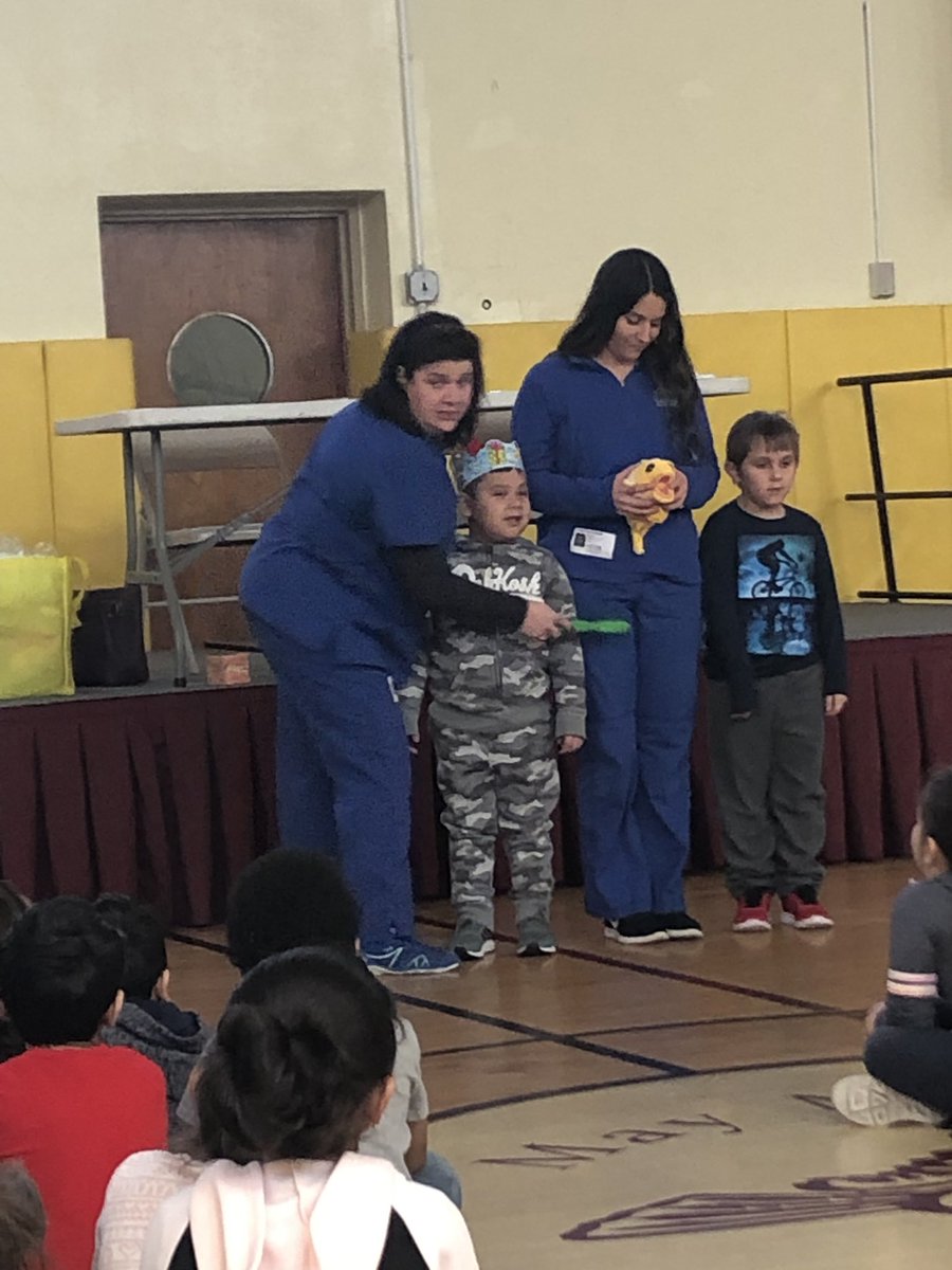HeatherDLevine's tweet photo. Dental Health Month Assembly @MayMoorePrimary #dpsdny #DentalHealth #stayhealthy https://t.co/Botsy20ggR