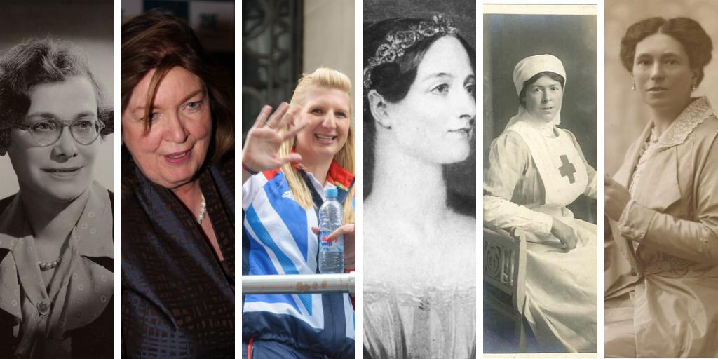 NottsCC's tweet photo. 😍 | Happy International Women's Day, Nottinghamshire!  These six incredible women from Nottinghamshire helped to shape our county in one way or another with their individual achievements.  Head over to  Facebook for their bios  >  https://t.co/24dceFOs7n

#IWD2019 https://t.co/PVYhEkWvgi