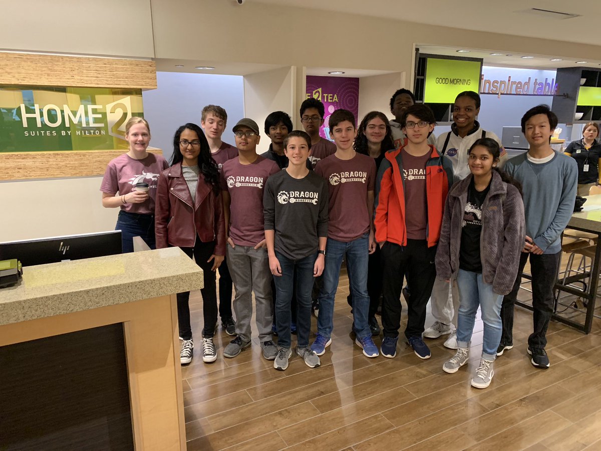 Dragon Robotics (@dragon_robotics) on Twitter photo Thank you <a href="/HiltonHotels/">Hilton Hotels</a> for a great night’s sleep! Dragon Robotics is ready for day one of competition!! #WowWithHilton #omgrobots Thank you <a href="/HiltonHotels/">Hilton Hotels</a> for a great night’s sleep! Dragon Robotics is ready for day one of competition!! #WowWithHilton #omgrobots