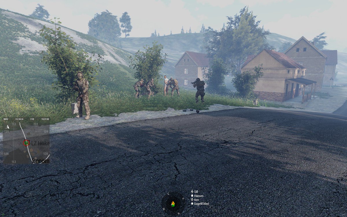 Under måndagens operation arresterades en WIP, han blev så rädd att han tappade byxorna, och tröja... och skor...
- När ArmaSweden stormar genom dörren tappar fienden alltid byxorna! 
#Arma3 #ArmaSweden