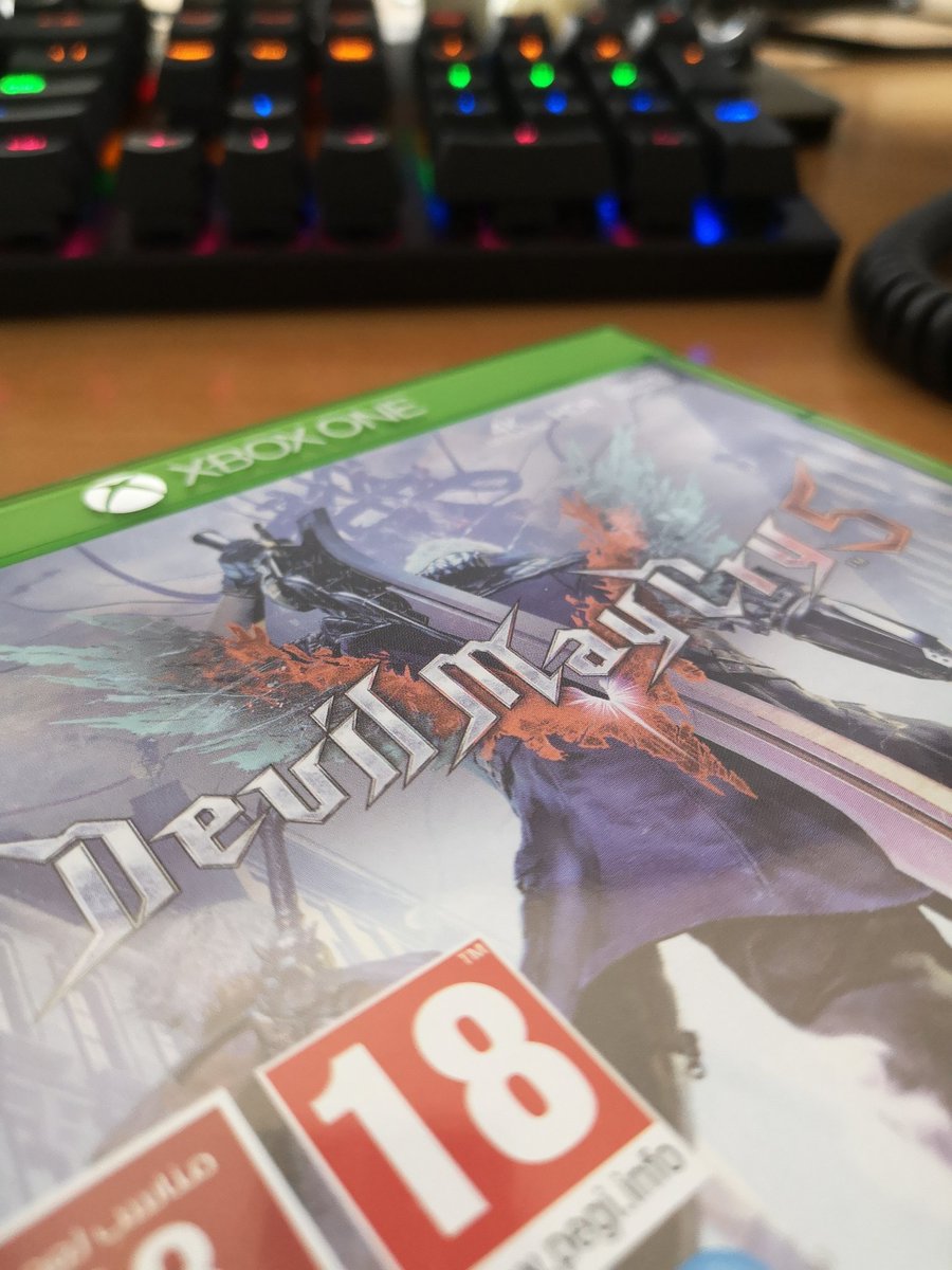 senshi2031's tweet photo. Pull my Devil Trigger! 😈👉 #senshi2031 #devilmaycry #devilmaycry5 #dante #nero #v #capcom #xbox #xboxone #hackandslash #hackandslashgame #videogame #videogames #gaming #cantwait https://t.co/9bjETl8OzH