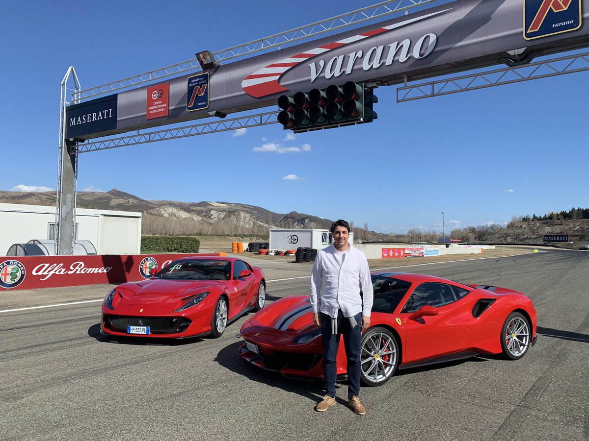 CarlosQuints's tweet photo. Great day at Varanno track driving Alfaromeos and Ferraris https://t.co/c8rkPFoMki