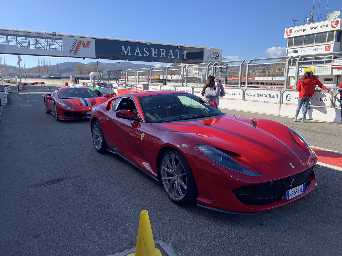 CarlosQuints's tweet photo. Great day at Varanno track driving Alfaromeos and Ferraris https://t.co/c8rkPFoMki