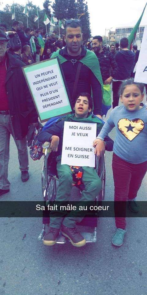 Lamia2295's tweet photo. #Algeria #manifestation
#لا_للعهدة_الخامسة 
If winter has the courage to turn into spring, who says Algeria can't bloom just the same?
#Spring_is_coming https://t.co/EpLKWkYzTR