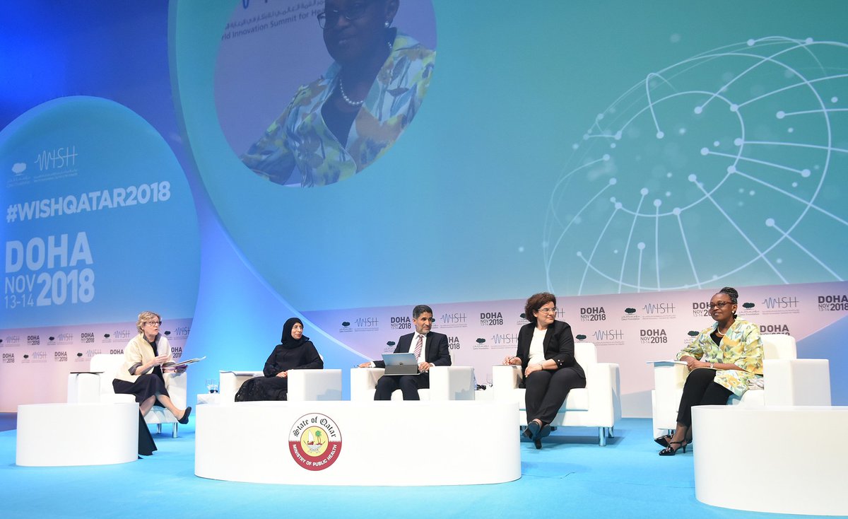 WISHQatar's tweet photo. WISH is committed to supporting the many women who are key to the fight to build a healthier world through their thought leadership, innovation, and efforts at the frontline of #healthcare. #globalhealth #InternationalWomensDay #IWD2019 https://t.co/Shc2FY5jZS