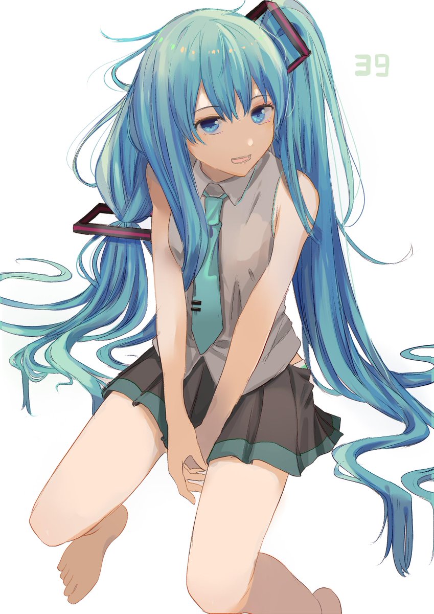 初音ミク 「#ミクの日 」|いぶ木のイラスト