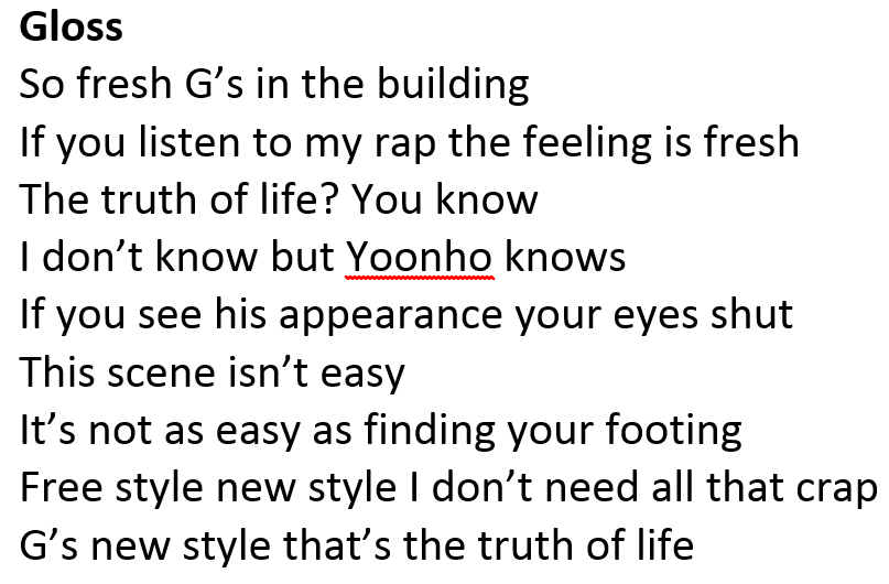 The song is called "인생의 진리지" which roughly translates as "The Truth of Life" I translated Yoongi's part below, but there's a lot of Satoori in it which made it a bit more difficult.
