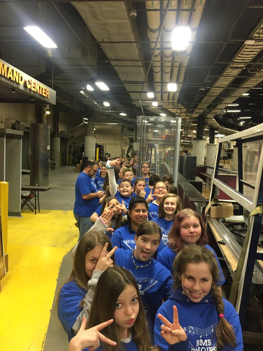 Congrats to the choir students who performed at last nights Cleveland Monsters game! <a href="/WMSBandChoir/">WMS bands and choirs</a> @BrunswickChoirs