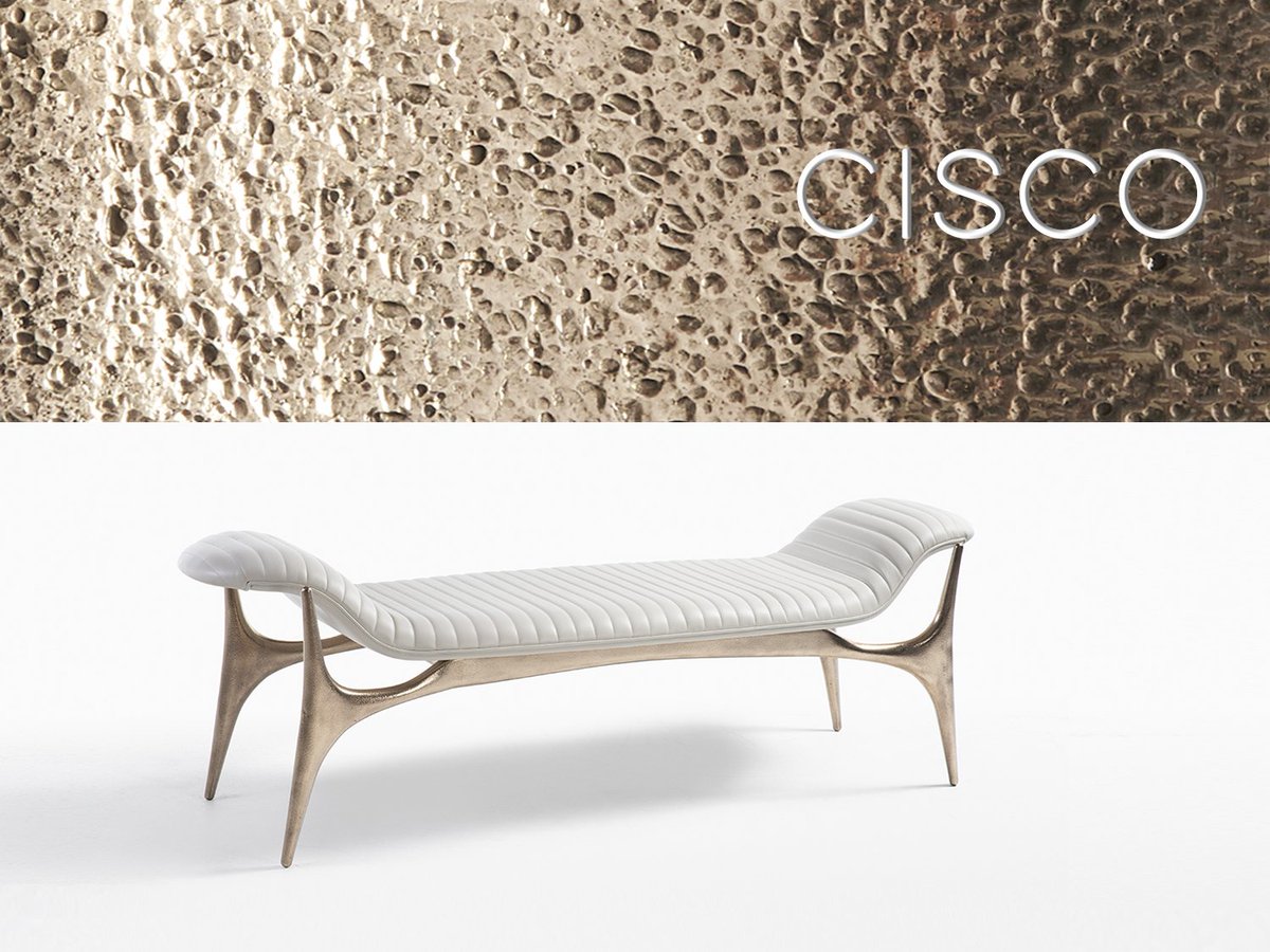 VladKagan's tweet photo. Cisco Sand, our lightest bronze finish, is brightly polished to let the radiant beauty of the material shine.
Named for Cisco Beach on Nantucket Island, Vladimir’s preferred getaway, the sandcast texture speaks to the outdoor influence of Kagan designs... https://t.co/PmkAtZmO7k https://t.co/IwQp8JE11g
