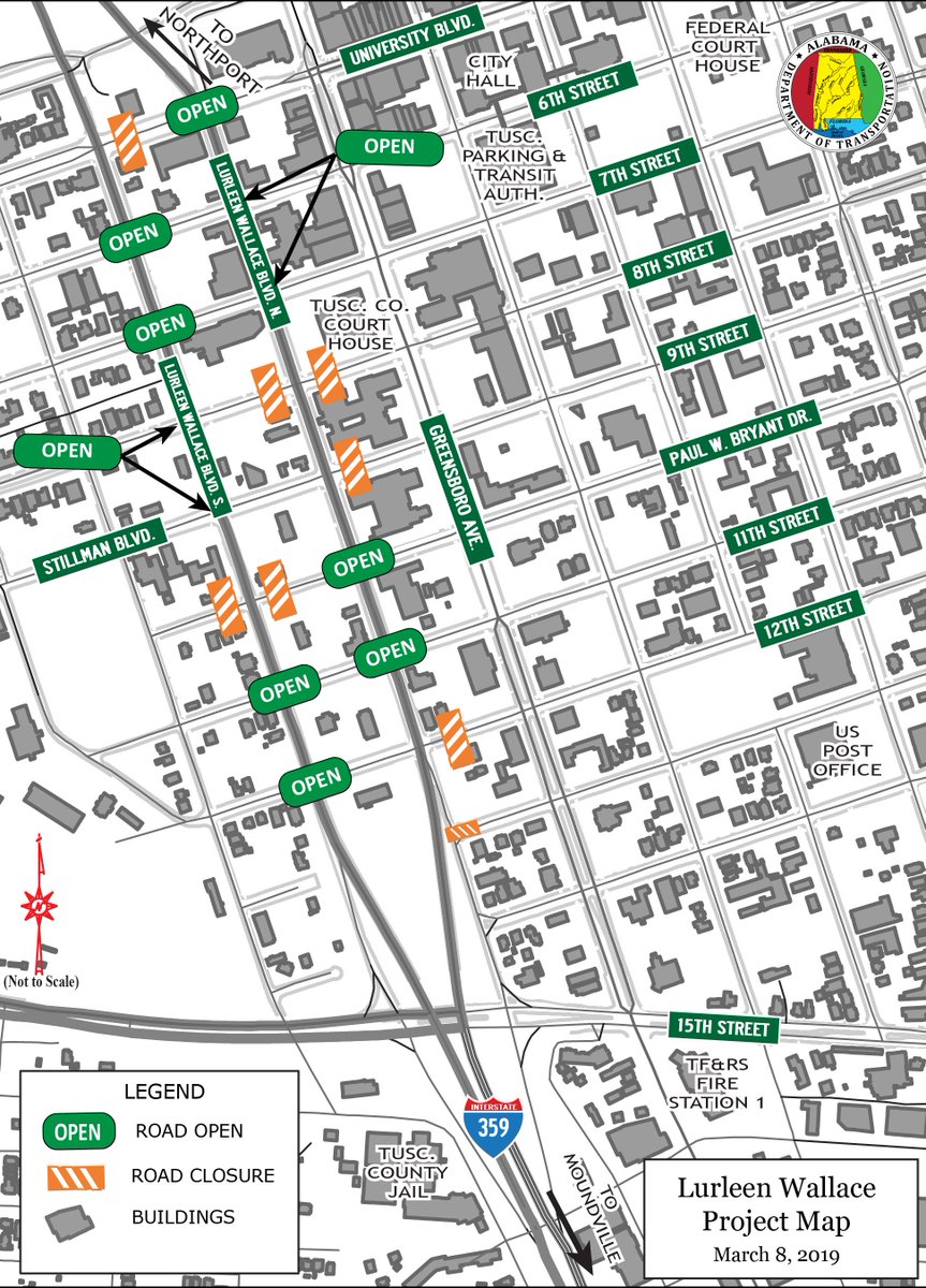 Update: Stillman Boulevard is now open.