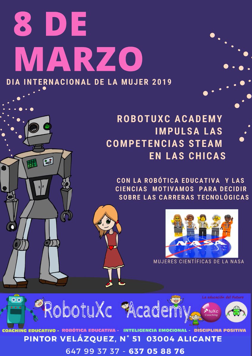 #8M #8M2019 #8demarzo #Alicante <a href="/tuXccoaching/">RobotuXc Academy</a>