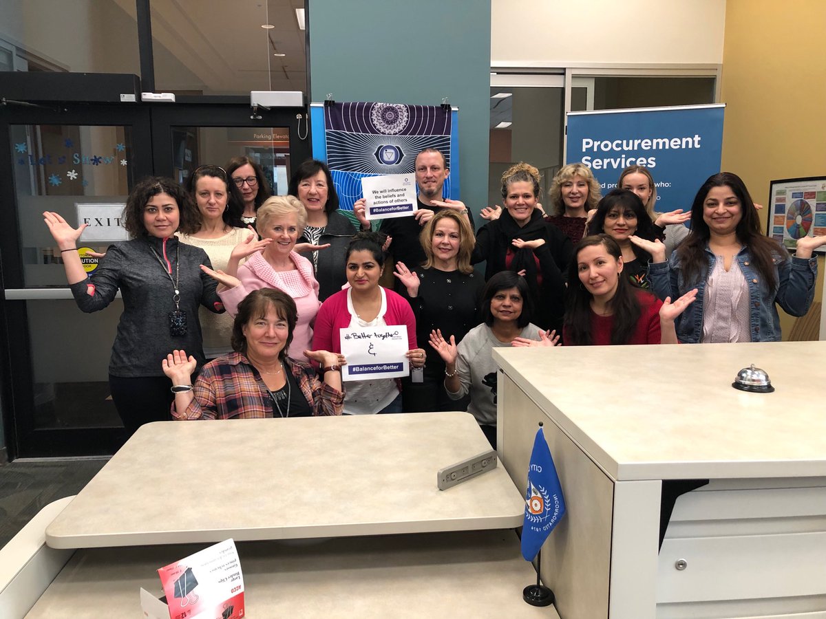 #BalanceForBetterIWD2019 
#Mississauga 
#MaterielManagement