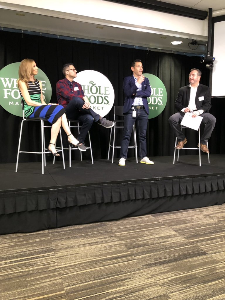 AbbyNeilson's tweet image. Loving that we are kicking off with the story of how Andres fell in love with @WholeFoods at a market in Omaha. #TalentNet #HumansatWork