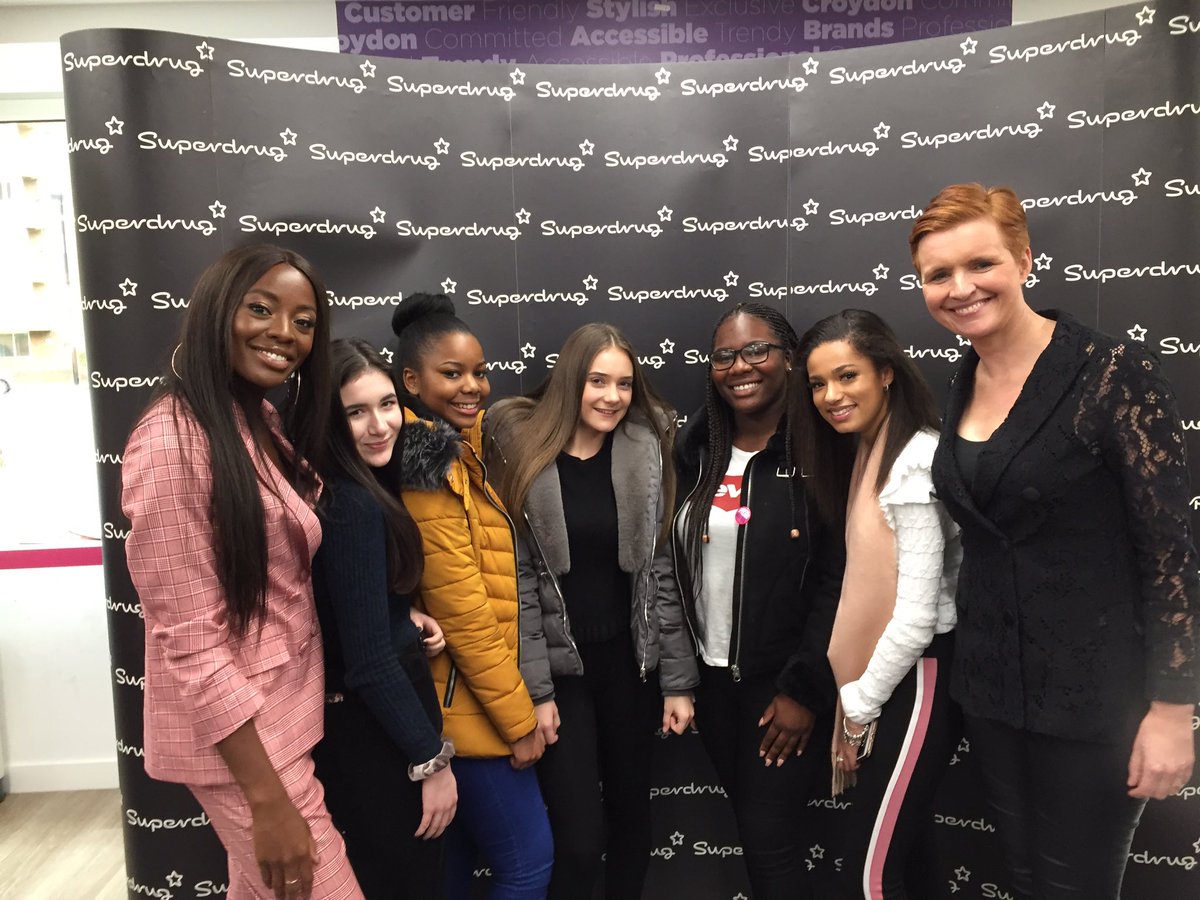 halstead_angie's tweet photo. Thank you @superdrug for an amazing time celebrating International Women’s Day #superdrugIWD. The students of @WilmingtonGSG had such a fantastic experience at your Head Office today. So proud and so grateful!! https://t.co/3plhWj5Oel