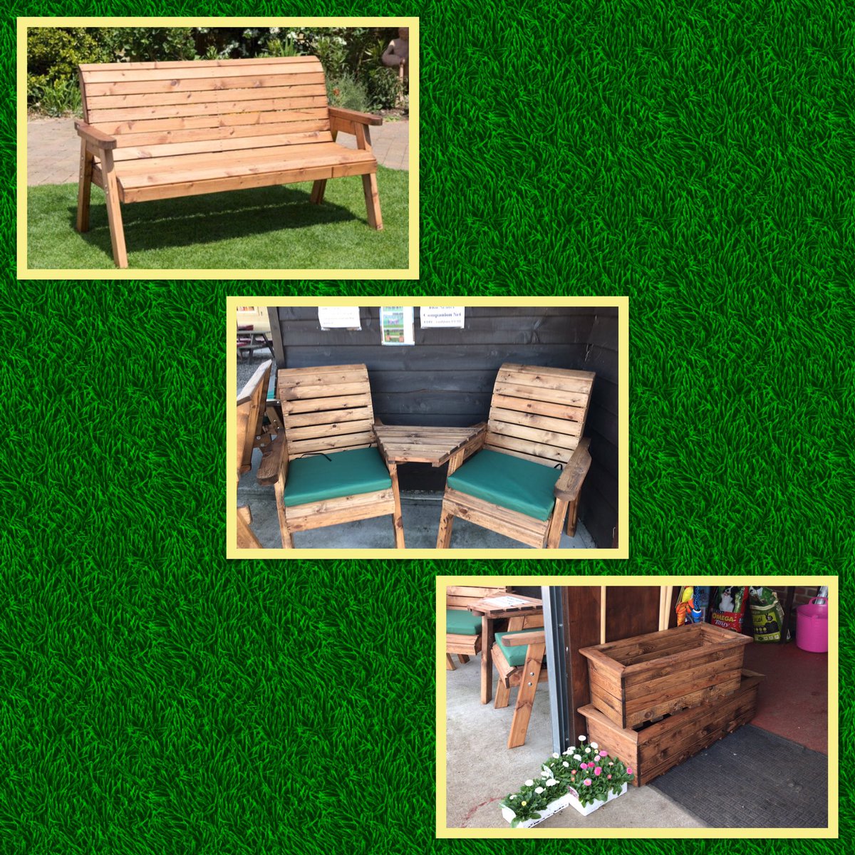 bursteadfarm's tweet photo. Charles Taylor garden furniture at great prices available to take away today!! https://t.co/qHTA6JTm5y