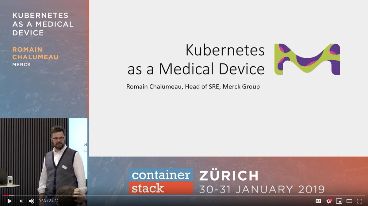 container_stack's tweet image. How @merckgroup⁩ overcome regulations and compliance issues in producing connected drug delivery devices thanks to @kubernetesio, by Romain Chalumeau - #containerstack
buff.ly/2EPGuBR
@romachalm @container_stack #Kubernetes