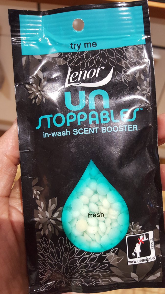 Errr, <a href="/ProcterGamble/">Procter & Gamble</a> this sample of Lenor Unstoppables (?!) I was given states "harmful to aquatic life with long lasting effects". So why the *@#* are you making them?