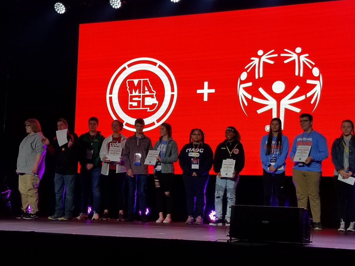 <a href="/SeckmanHigh/">Seckman High School</a> is a <a href="/SOMissouri/">Special Olympics MO</a> School of Character! We love this partnership. #manypawsonepride