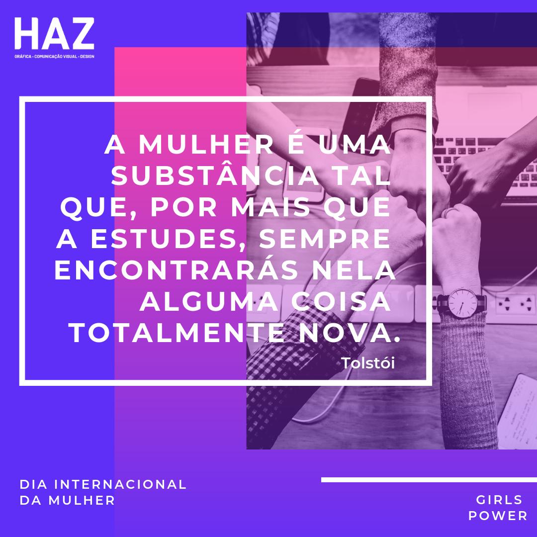 HazSign's tweet photo. Parabéns a todas as  Mulheres! Ser humano do sexo feminino, dotado de inteligência e  linguagem articulada, que representa uma parte da humanidade. #haz  #hazsign #comunciacao #mulheres #diainternacionaldamulher #woman  #InternationalWomensDay 
#IWD2019 #DiaInternacionalDaMulher https://t.co/9xWaRY8SO5