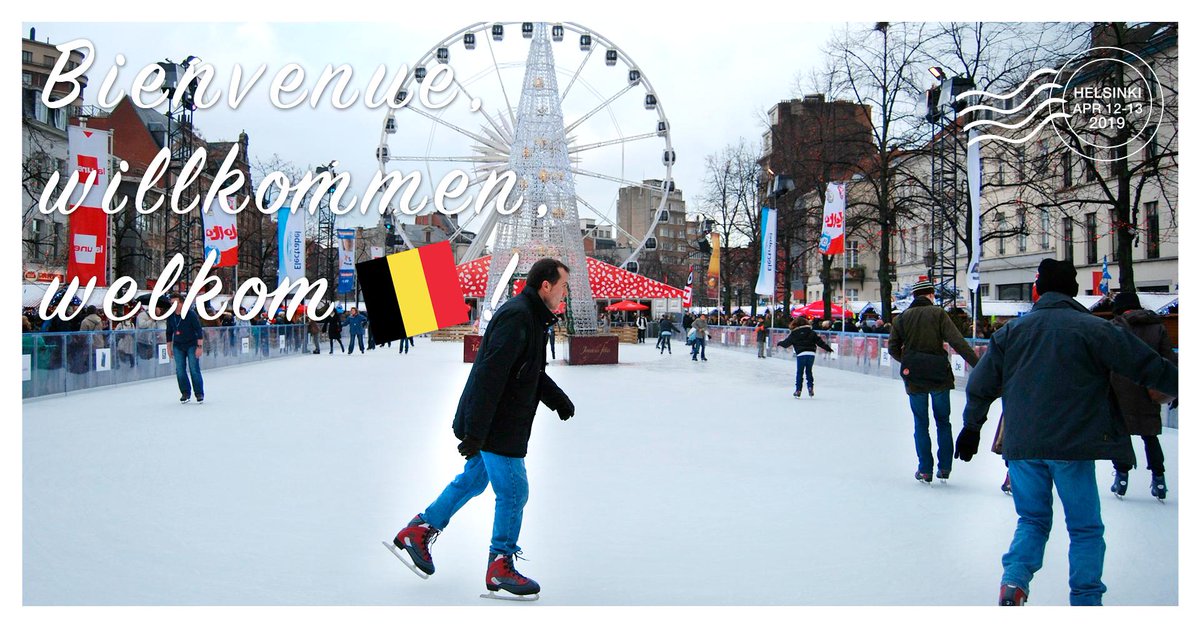 We heard that somewhere in Belgium there's an ice skating rink "Finlandia" 😀 See you in the World Synchronized Skating Championships 2019 in April #TeamPhoenix. Bienvenue, willkommen, welkom! ⛸️ helsinki2019.fi #skatingfinland #worldsynchro #helsinkiliikkuu #helsinki2019