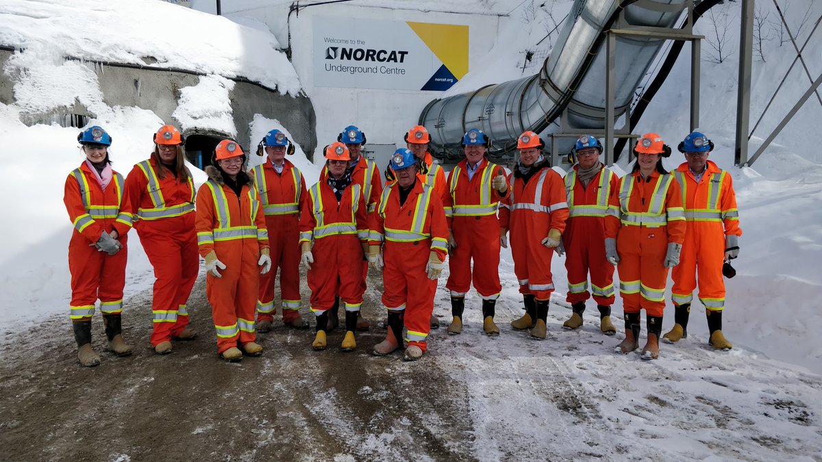 TgiRaman's tweet photo. Final day of #PDAC2019 and it's post-visit to mining city Sudbury, where we learnt of the local mining excellence and visited the Norcat Test Mine.
#timegating #Raman #spectroscopy #SpectOre #disruptmining #mining #canada https://t.co/jodyEoWqPH