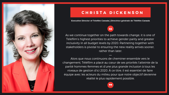 Christa Dickenson, Directrice générale de <a href="/Telefilm_Canada/">Telefilm Canada</a>. #InnoverPourTransformer #JournéeDeLaFemme
🙋🏿‍♀️🙋🏼‍♀️🙋🏻‍♀️🙋🏽‍♀️
Christa Dickenson, Executive Director of <a href="/Telefilm_Canada/">Telefilm Canada</a>. #InnovateForChange #InternationalWomensDay