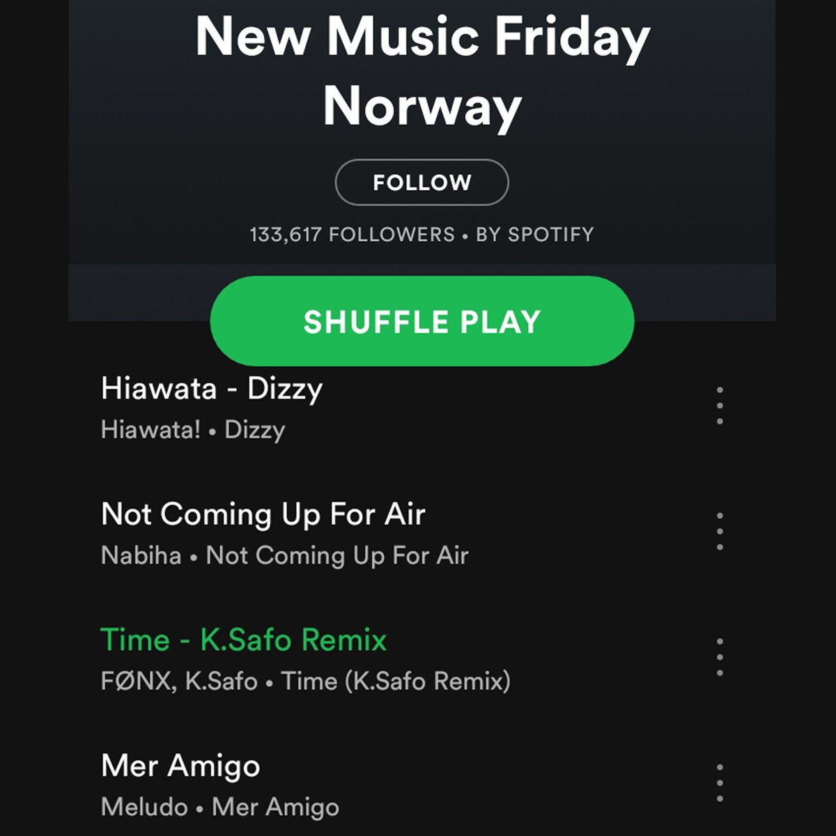 fonxmusic's tweet photo. Wow thank you @Spotify for adding the @ksafomusic remix of my new single 'Time' to #NewMusicFriday in Norway 😍 

It's finally OUT NOW and available on all platforms! Hope you like it 👌

Buy or stream here: https://t.co/hNWKVFHcVN https://t.co/TYMRRTlLwE