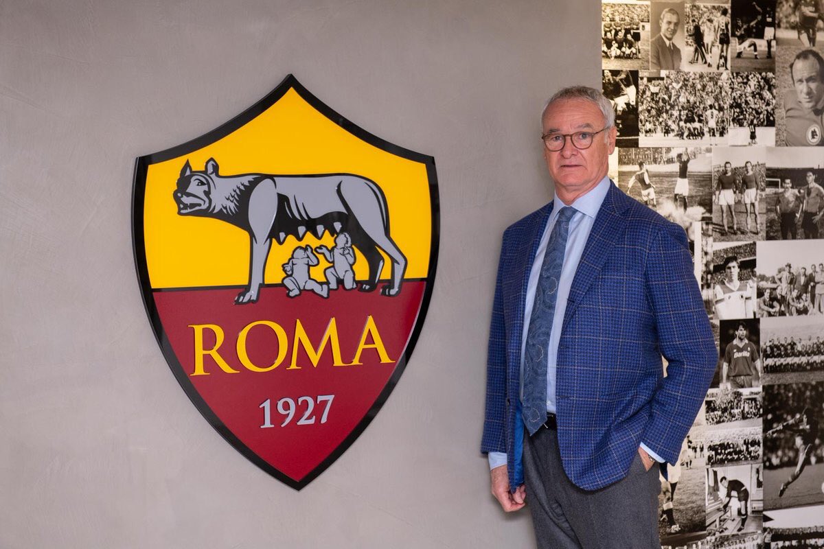 ODDSbible's tweet photo. Even Claudio Ranieri looks shocked to have landed the Roma job... https://t.co/6h6FJWWQUB