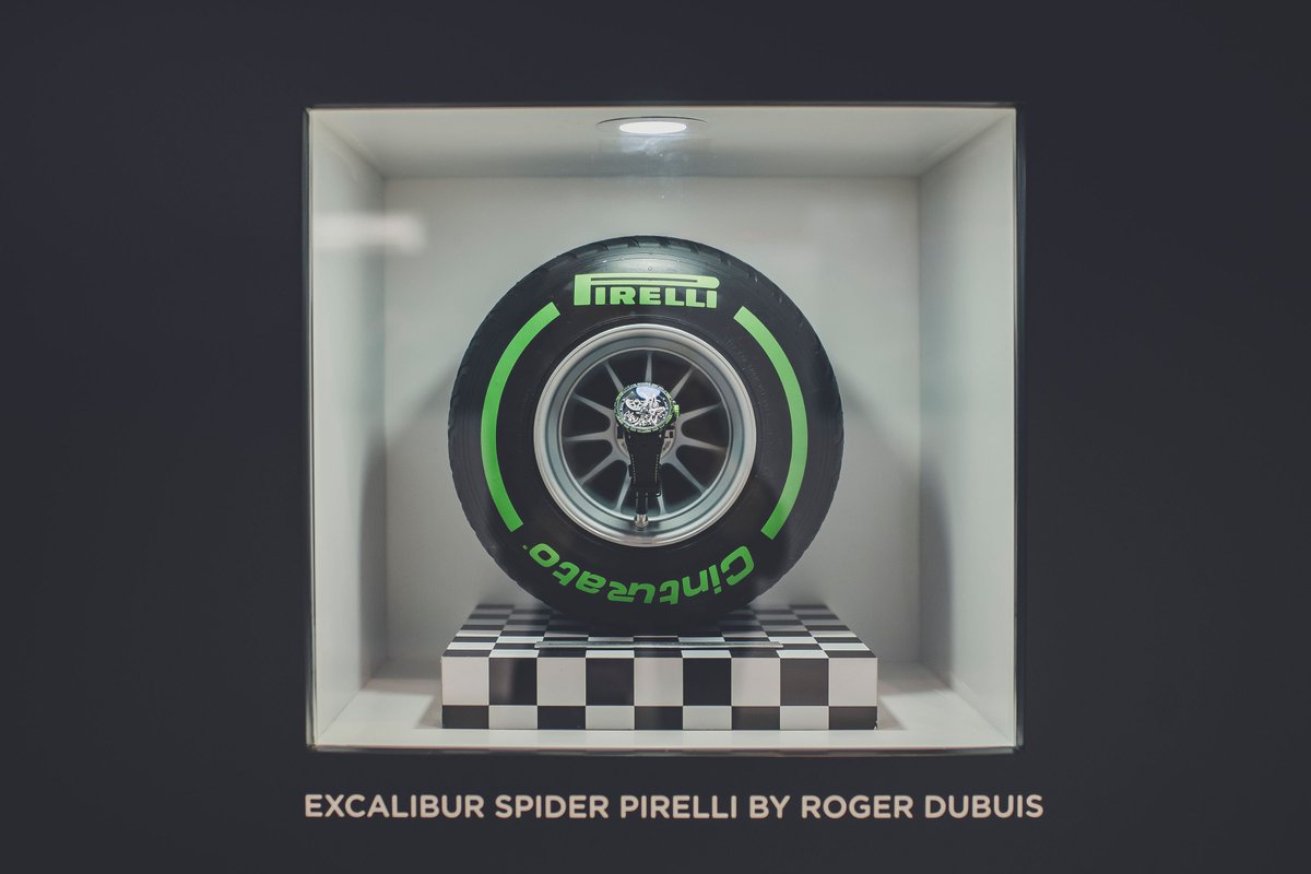PirelliDesign's tweet image. The excitement of GIMS is uncovering automotive passion in all its forms: Excalibur Spider Pirelli
#PirelliDesign #Pirelli #RogerDubuis Roger Dubuis #GIMS #ThePerfectFit #DareToBeRare #DareToRace #Excalibur #GIMS2019