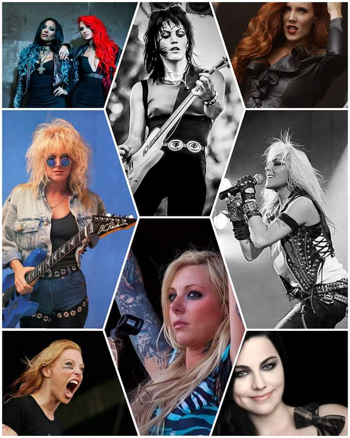 #RockWomen ❤️💪🤘 #InternationalWomensDay