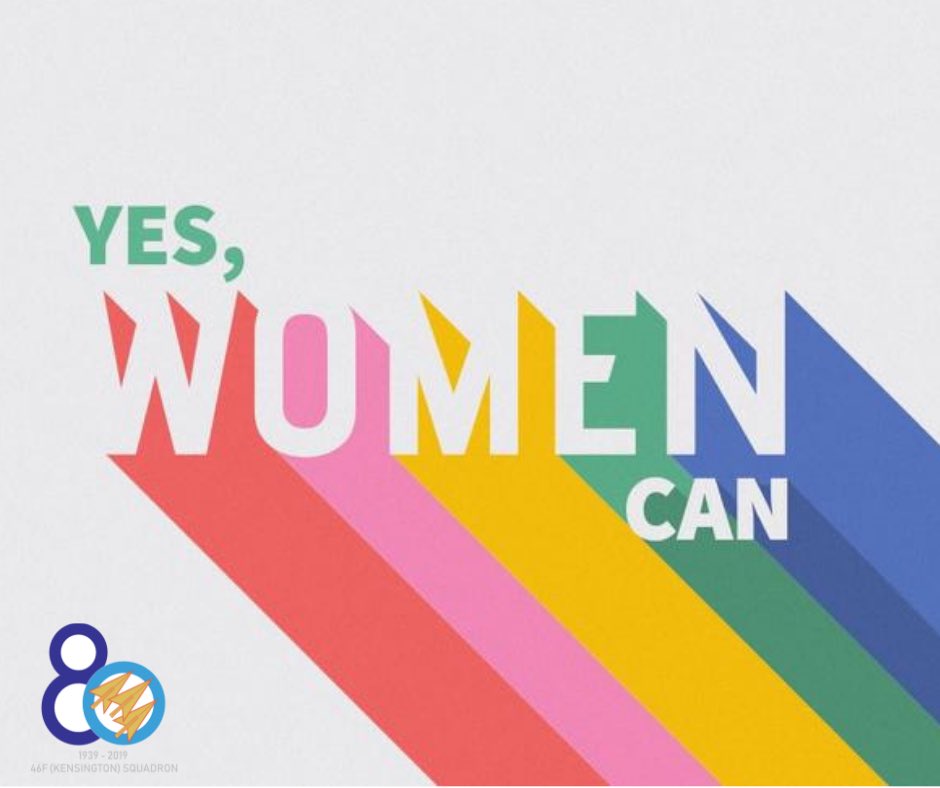 46FSquadron's tweet image. We don’t need to look back very far to find a time when women weren’t able to join the ATC. We are so proud of all of the amazing young people we interact with every day who break boundaries, set records and strive to be the best the possibly can be. #InternationalWomansDay