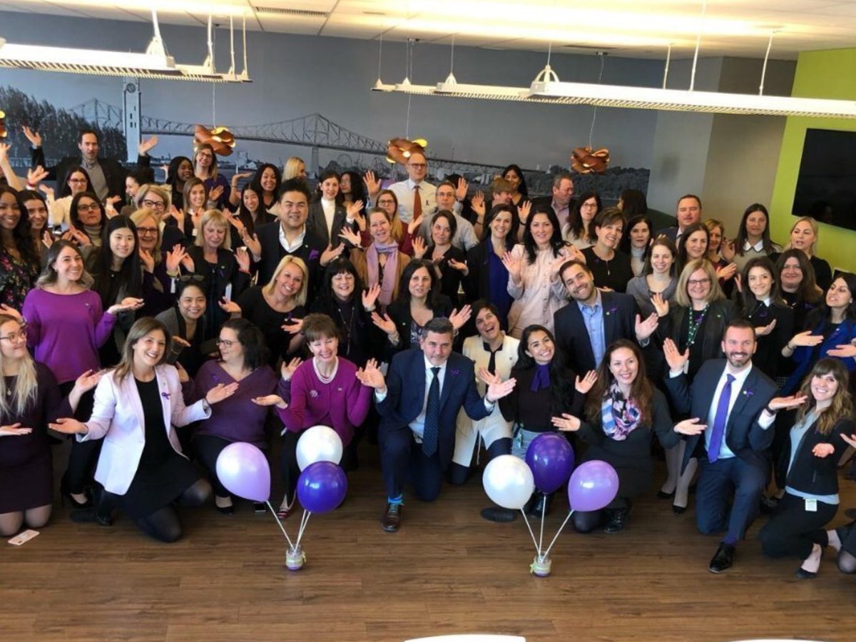 Celebrating Women International day the TD way - Quebec Region   #IWD2019 #BalancedForBetter #JournéeInternationaleDesFemmes @SylvieDemers_TD @StephanB_TD