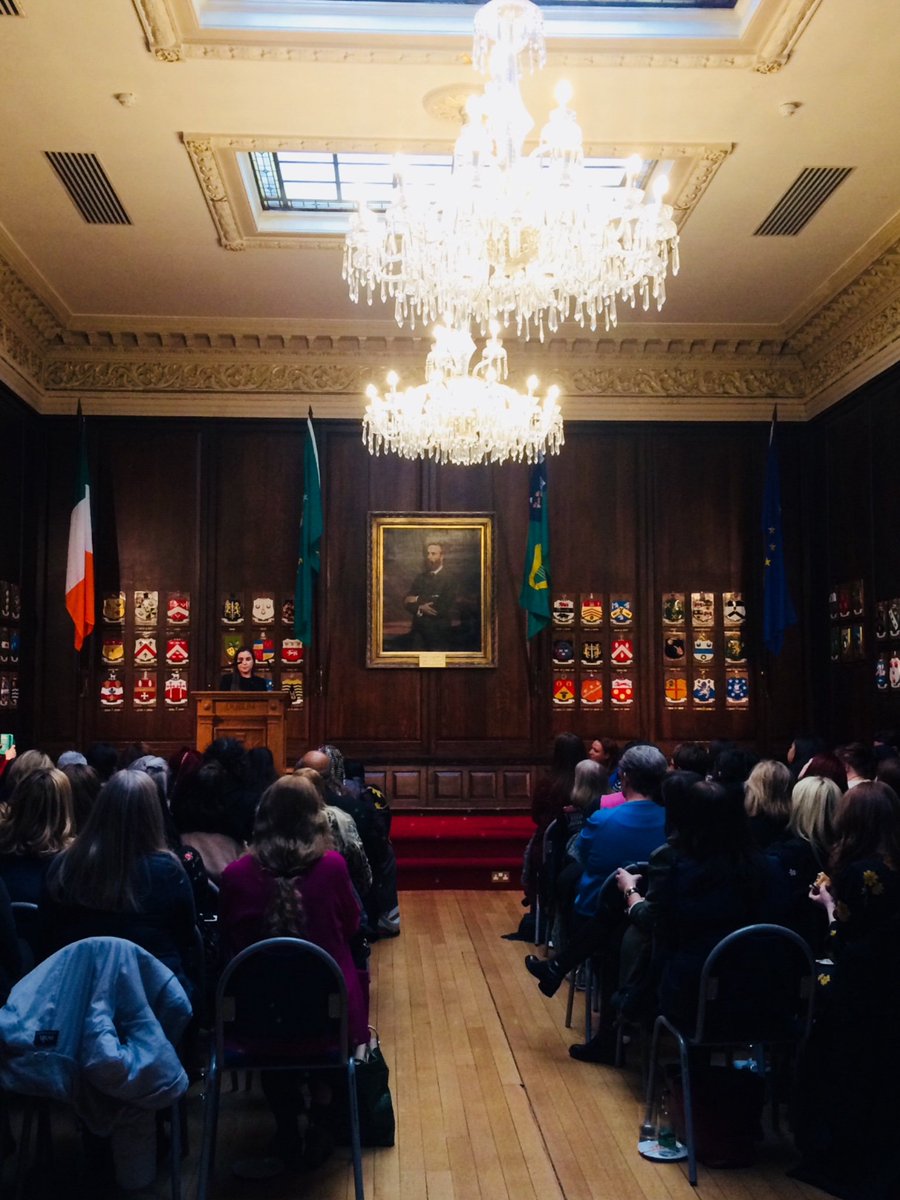 So many inspiring stories being shared this afternoon at the Mansion House for #planetwoman and Focus Ireland <a href="/NorahCasey/">Norah Casey</a> #IWD2019 #balanceforbetter