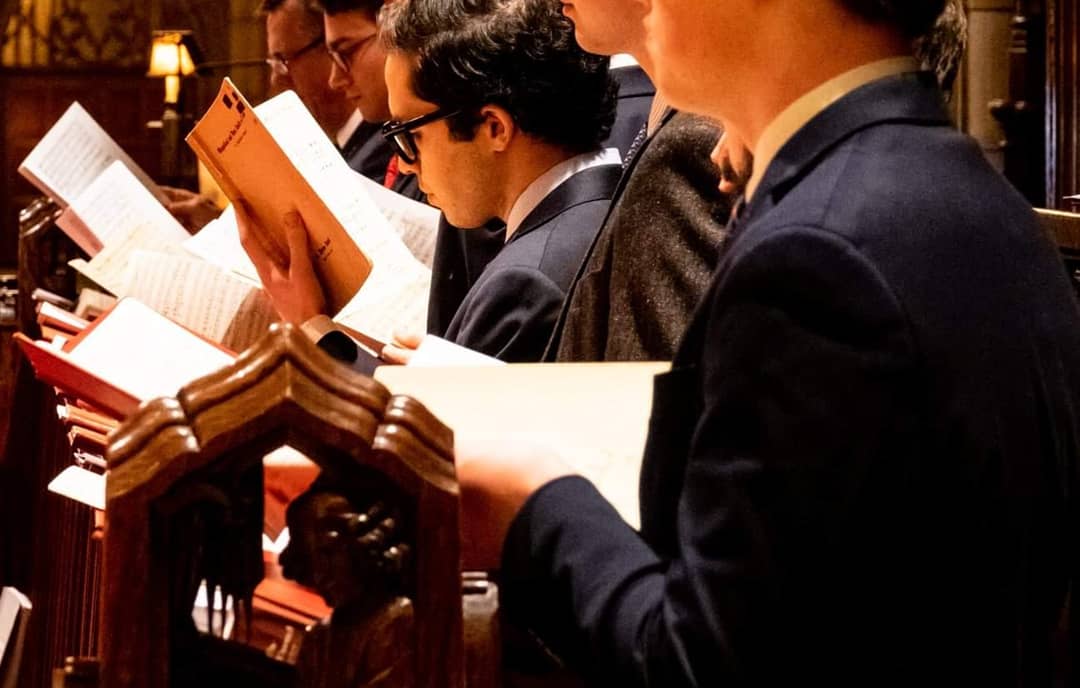 ChoirSchoolNYC's tweet photo. Alumni Choir on Founders’ Day! Cantate Domino! 🎶 #ChoirSchool100

Photo credits: Benjamin Koch https://t.co/bOepwJThE5